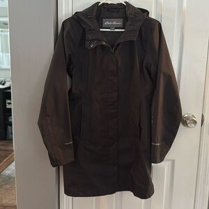 Eddie bauer weatheredge trench coat size small
